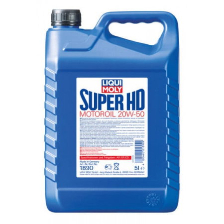 Ulei motor turisme (Ulei) - Ulei motor turisme Liqui Moly Super HD 20W50 5L