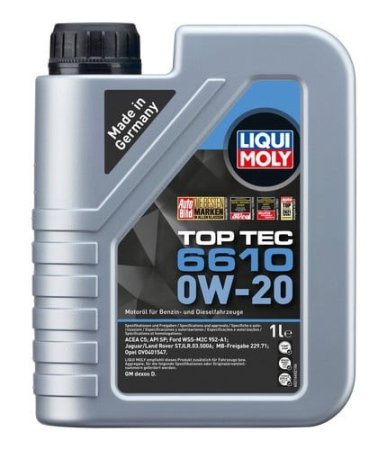 Ulei motor turisme (Ulei) - Ulei motor turisme Liqui Moly TopTec 6610 0W20 1L