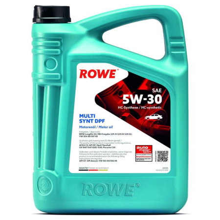 Import - Ulei motor turisme Rowe HighTec Multi Synt 5W30 5L
