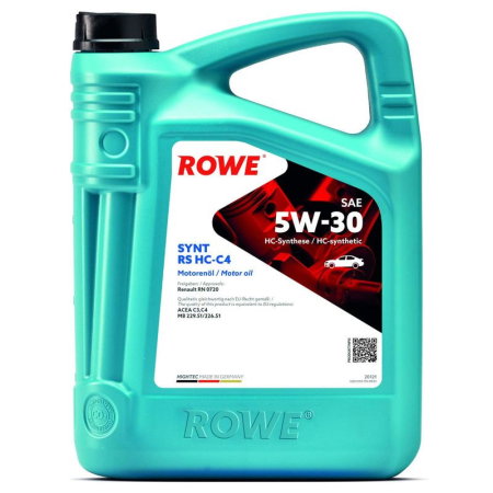 Ulei motor turisme (Ulei) - Ulei motor turisme Rowe HighTec Synt RS HC 5W30 4L