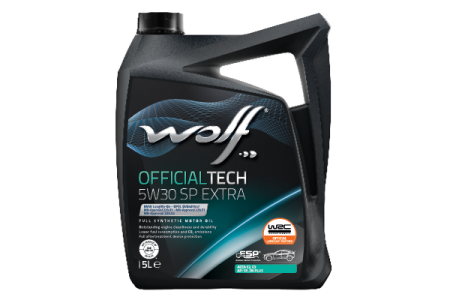 Materom - Ulei motor turisme Wolf OfficialTech SP Extra 5W30 5L