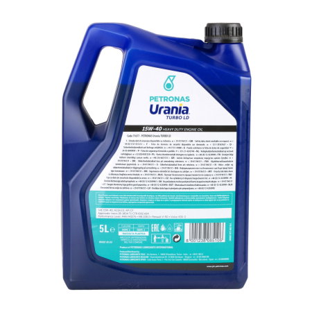 Ulei motor Urania Turbo LD 15W40 5L [2]