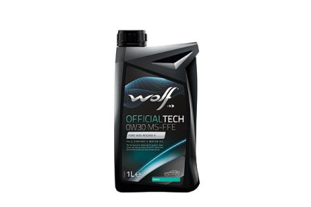 Ulei motor turisme (Ulei) - ULEI MOTOR WOLF OFFICIALTECH 0W30 MS-FFE 1L