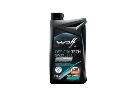 Ulei motor turisme (Ulei) - ULEI MOTOR WOLF OFFICIALTECH 5W30 C3 LL III 1L