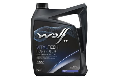 Ulei motor turisme (Ulei) - Ulei motor Wolf VitalTech 5W40 5L