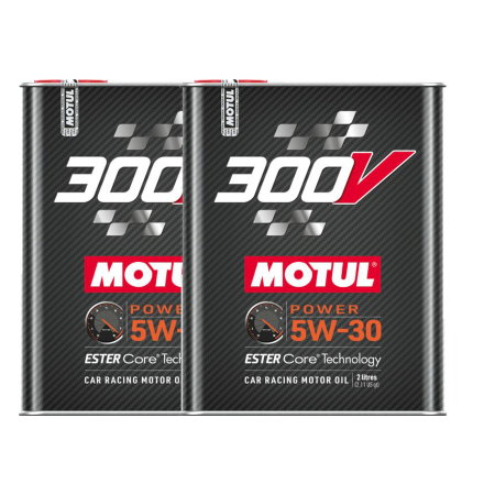 Branduri - Pachet 4 litri ulei Motul 300V Power 5W30 – Performanță de top pentru competiții și tuning auto
