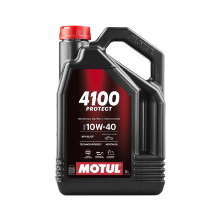 Branduri - Ulei Motul 4100 Protect 10W40 5 litri – Fiabilitate și protecție superioară pentru motoare pe benzină și diesel