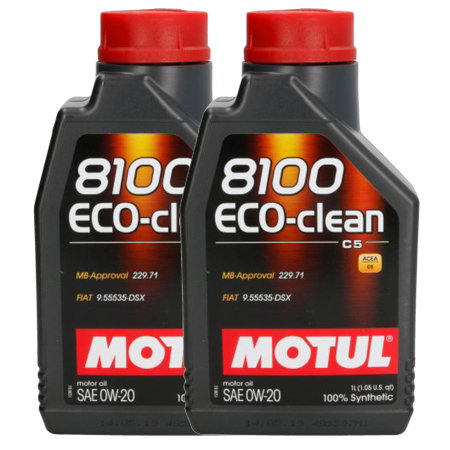 Branduri - Pachet 2 litri Ulei Motul 8100 Eco-Clean 0W20