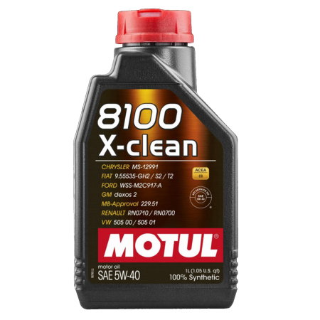Branduri - Ulei Motul 8100 X-Clean 5W40 1 litru