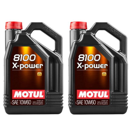 Branduri - Pachet 8 litri ulei Motul 8100 X-POWER 10W60 – Performanță extremă și protecție superioară pentru motoare sport