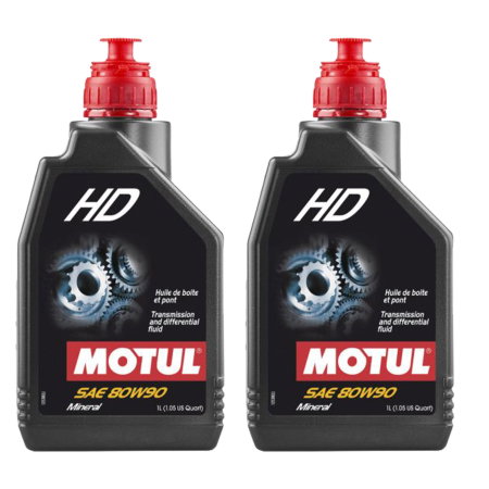 Branduri - Pachet 2 litri ulei Motul pentru Cutie manuala/diferential HD 80W90
