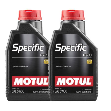 Branduri - Pachet 2 litri ulei Motul Specific 0720 5W30 – Performanță și protecție pentru motoare Renault și Mercedes-Benz