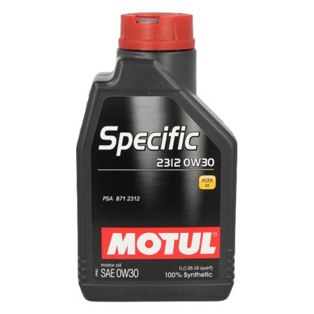 Branduri - Ulei Motul Specific 2312 0W30 1 litru – Protecție și performanță pentru motoare PSA
