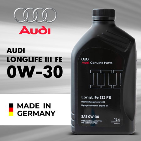 Ulei Original Audi LongLife III FE 0W-30 GS55545D2 1 litru – Aprobări VW 504.00 / 507.00 [2]
