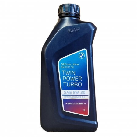 Ulei Motor Original BMW TwinPower Turbo 5W-30 LL-04, 1 Litru – Protecție Avansată Diesel & Otto