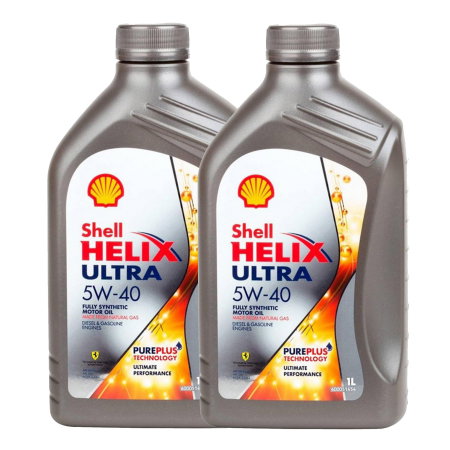 Pachete - Pachet 2 x Ulei Motor Shell Helix Ultra 5W40 SN+ A3/B4, 1 Litru (Total 2 Litri)