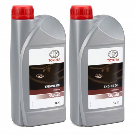 Ulei Motor Original și Aftermarket - 0W20, 5W30, 5W40 - SXS Auto - Pachet 2 litri Ulei sintetic Toyota 5W40