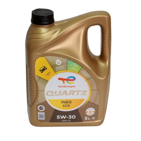Uleiuri si Lichide - Ulei Motor Total Quartz Ineo ECS 5W30 5 litri - PSA B71 2290, ACEA C2, Fiat, DPF - Low SAPS