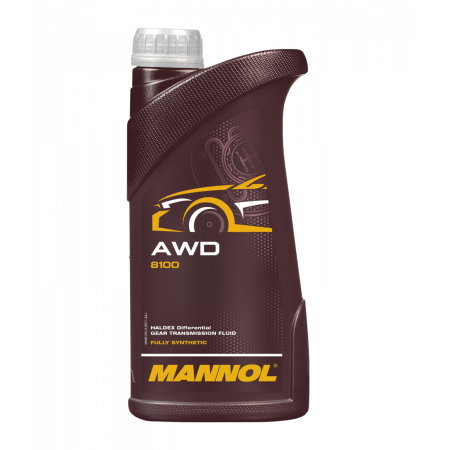 Branduri - Ulei Transmisie MANNOL AWD Gear Oil - 1 Litru, Sintetic (Cuplaje Haldex, VW G 060 175)