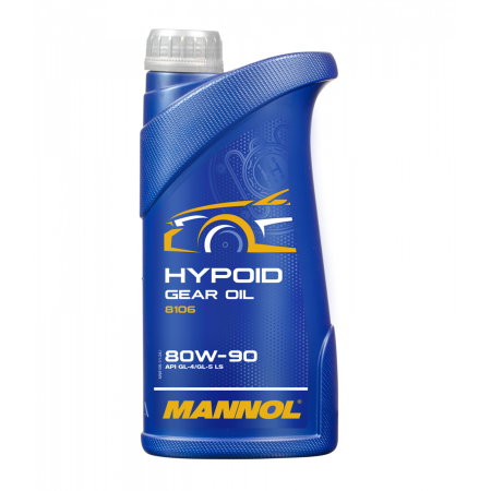 Branduri - Ulei Transmisie MANNOL Hypoid 80W90 GL-4/GL-5 LS - 1 Litru, Diferențiale Sarcini Extreme