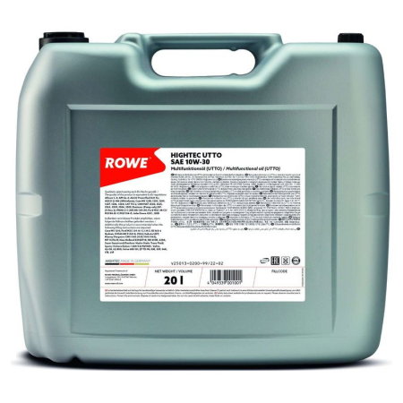 Ulei utilaje/agricole (Ulei) - Ulei utilaje agricole Rowe Hightech UTTO SAE 10W-30 20L