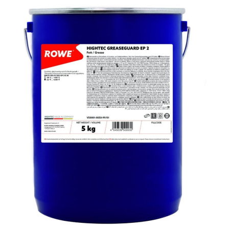 Vaselina (Vaseline) - VASELINA ROWE HIGHTEC GREASEGUARD EP2 5KG