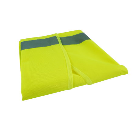 Branduri - Vestă Reflectorizantă de Siguranță - Galben, Clasa 2 (EN ISO 20471, Mărime XL)
