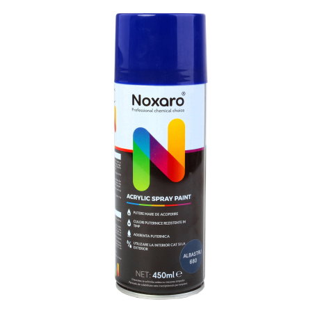 Vopsele (Chimice auto) - Vopsea spray 450 ml Albastru 680