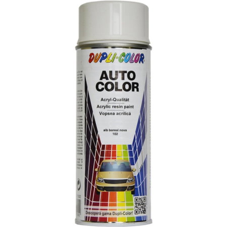 Vopsele (Chimice auto) - Vopsea spray auto Dacia Alb Boreal 350 ml