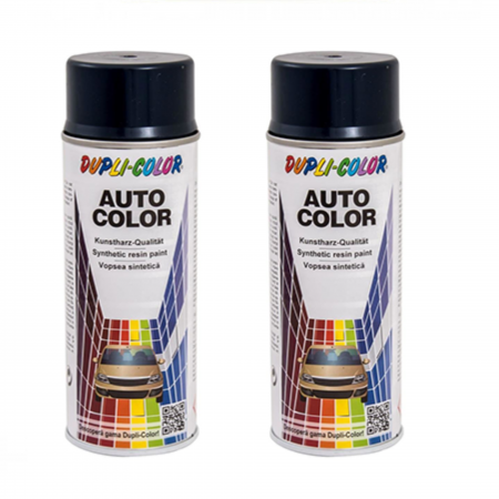 Branduri - Pachet 2 x Vopsea spray auto Dacia albastru 665 Dupli Color 350 ml