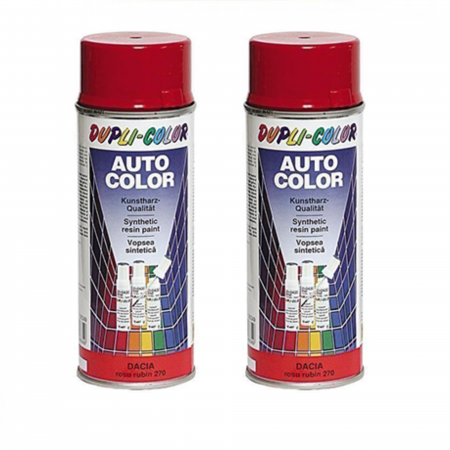 Branduri - Pachet 2 x Vopsea spray auto Dacia crem 427 Dupli Color 350 ml