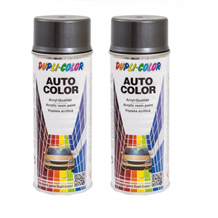 Branduri - Pachet 2 x Vopsea spray auto Dacia gri metal metalizată Dupli-Color 350 ml