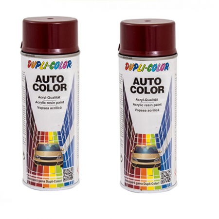 Branduri - Pachet 2 x Vopsea Spray Auto Dacia Roșu Inca 280 Dupli-Color 350 ml