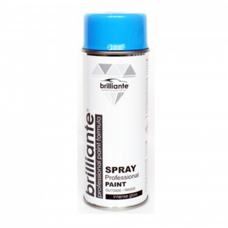 Reparatii si Echipamente Auto - Vopsea Spray Brilliante albastru deschis RAL 5012 400 ml