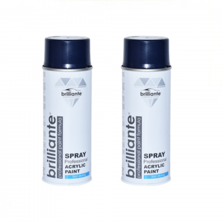 Branduri - Pachet 2 x Vopsea Spray Brilliante Albastru Safir RAL 5003 400 ml
