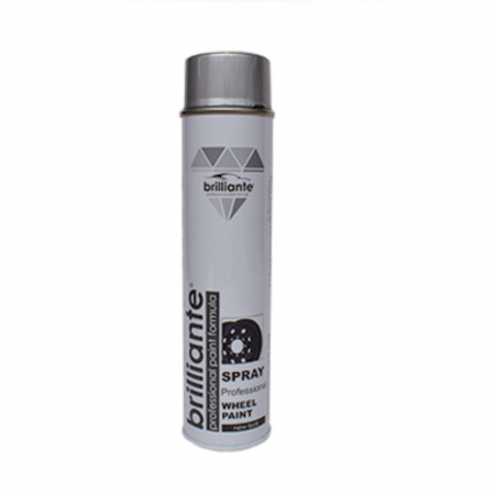 Vopsea Auto - Vopsea Spray Brilliante pentru Jante Argintiu 600 ml