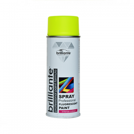 Branduri - Vopsea Spray Brilliante Fluorescentă Galben 400 ml