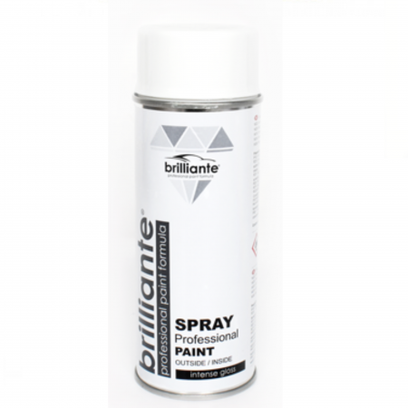 Branduri - Vopsea Spray Brilliante Alb Pur Lucios RAL 9010 400 ml