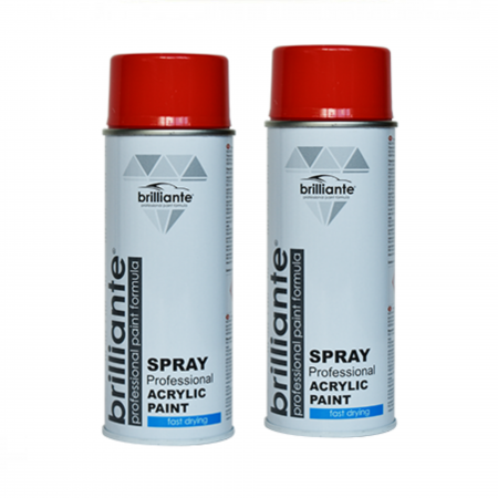 Branduri - Pachet 2 x Vopsea Spray Brilliante Portocaliu RAL 2002 400 ml