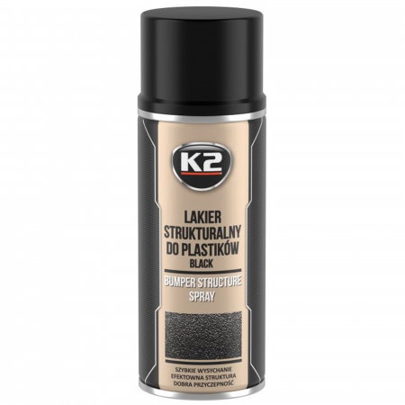 Branduri - Vopsea Texturata K2 pentru plastic bara protectie 400 ml