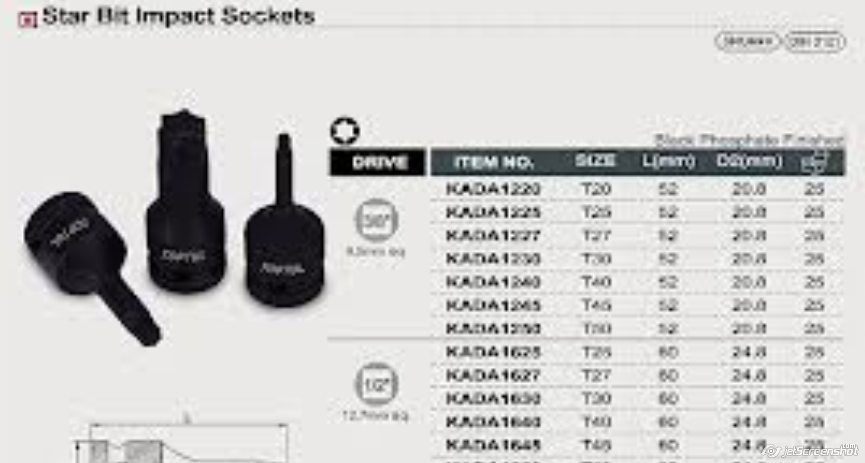 Bit impact 1 2 T45
