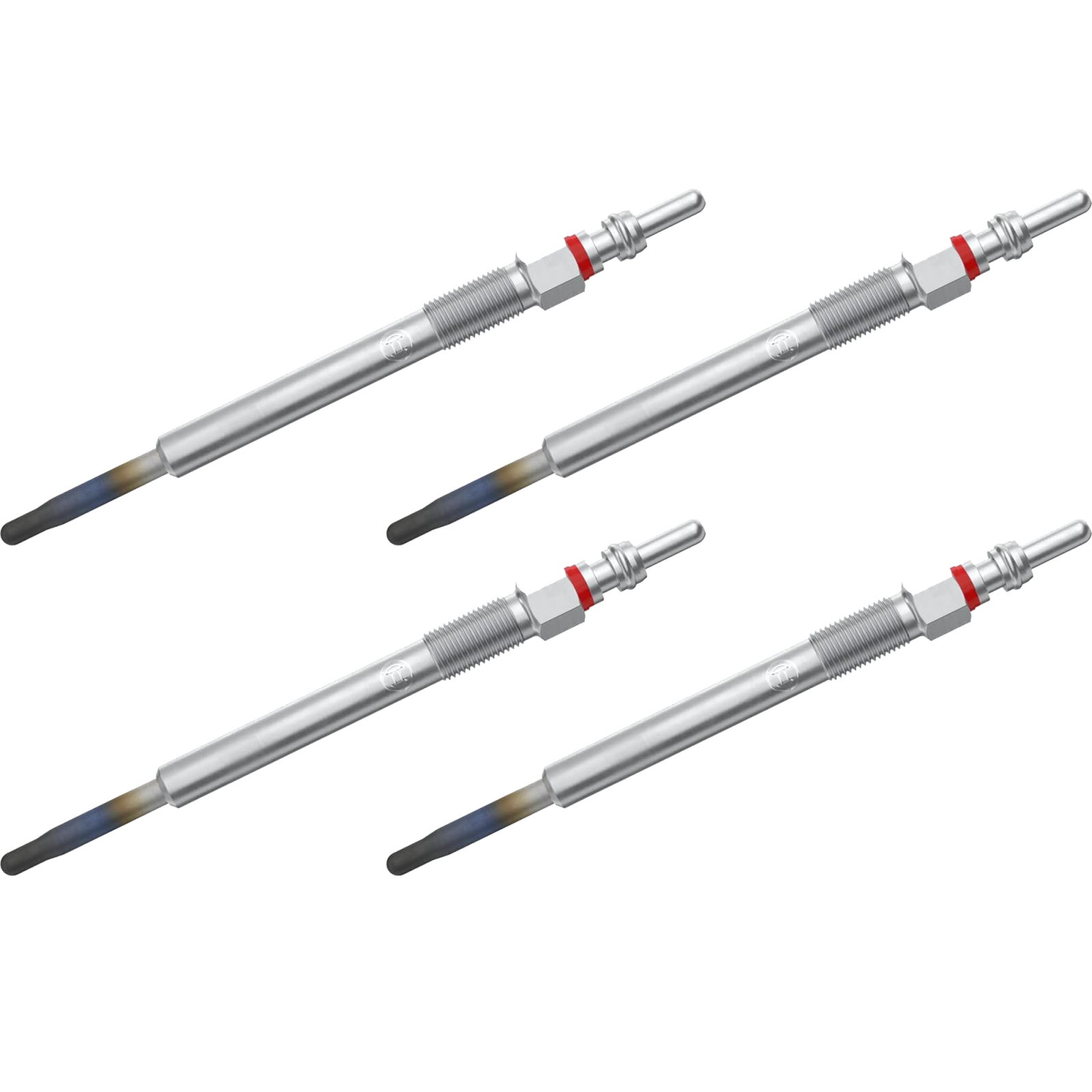 Set 4 bujii incandescente Bosch pentru Fiat 500, Doblo, Panda, Punto, Qubo, Tipo, Opel Combo, Corsa E 1.3