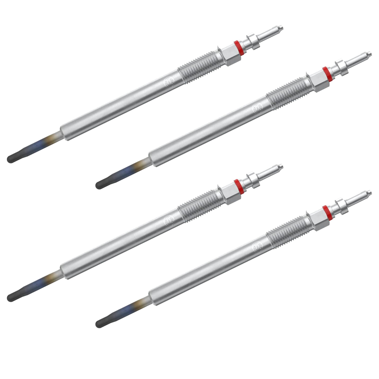 Set 4 bujii incandescente Bosch pentru Hyundai ix35, Santa Fe II III, Grand Santa Fe, Kia Sorento II, Sportage III