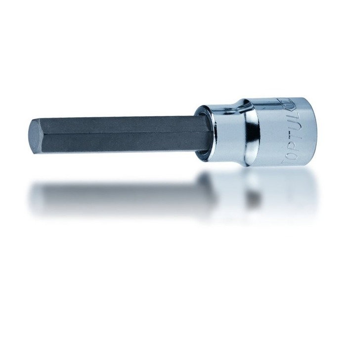 Capat cheie tubulara cu bit hexagonal lung 6 mm