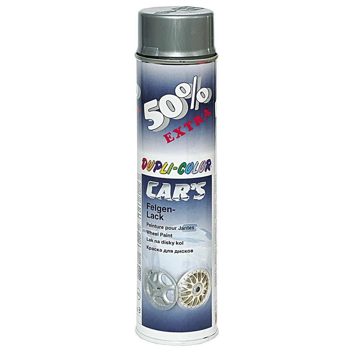 DUPLICOLOR Car s Vopsea spray pentru jante Argintiu - 600 ml cod 6938