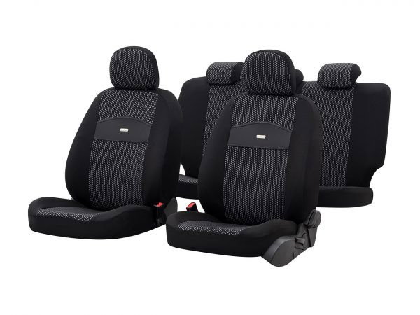 Huse scaun auto Negru Smart