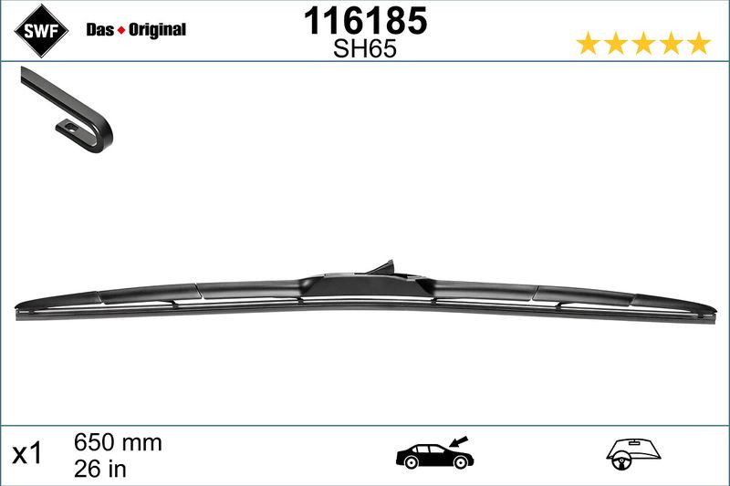 Lamela stergator SWF Wiper Hybrid LHD 650 mm