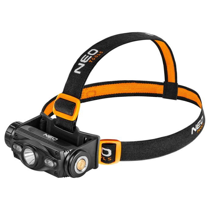 Lanterna frontala reincarcabila prin USB, 1000 lm rosu albastru CREE LED, acc. 3.7V Li-Ion
