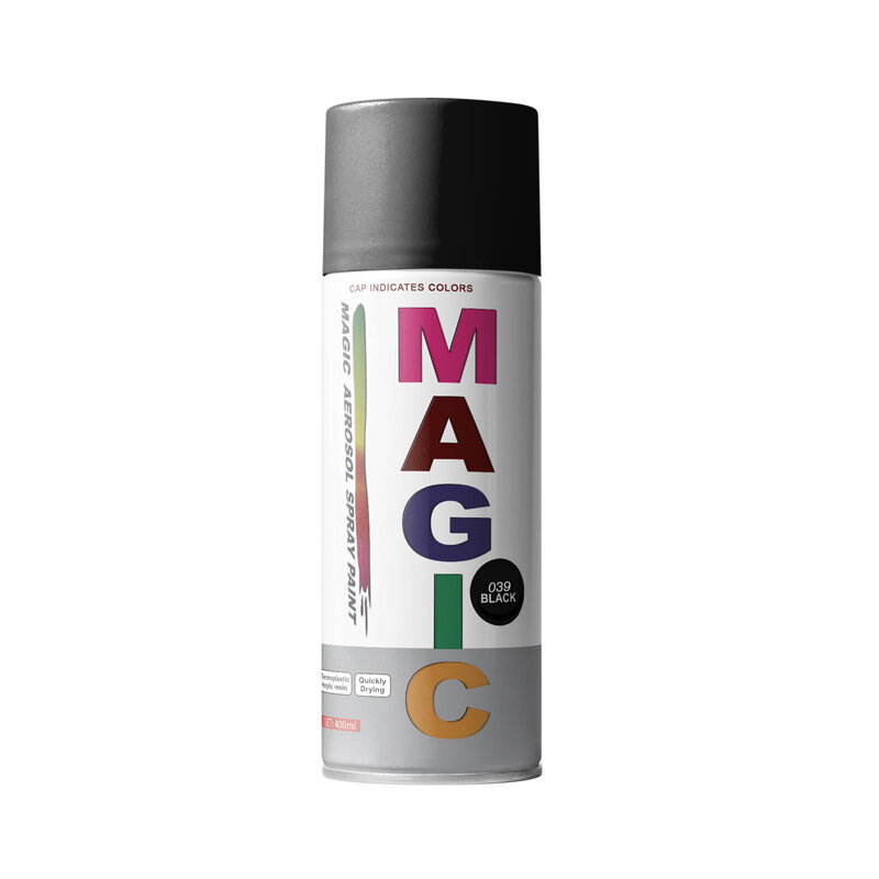 Magic - Vopsea spray Negru Lucios 039 450 ml