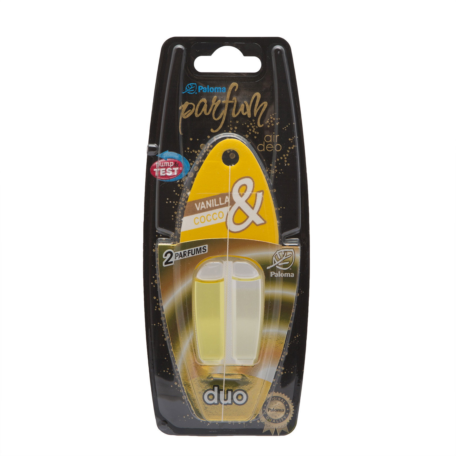 Odorizant auto Paloma Parfum Duo Vanilla and Cocco - 2x3 ml